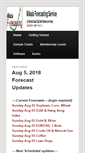 Mobile Screenshot of mikulaforecasting.com